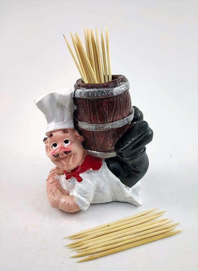 Go Hooked Small 8CM Resin Toothpick Holder Toothpick Dispenser for Home Dcor & Gifting (CHFVM72-C) - Image 5